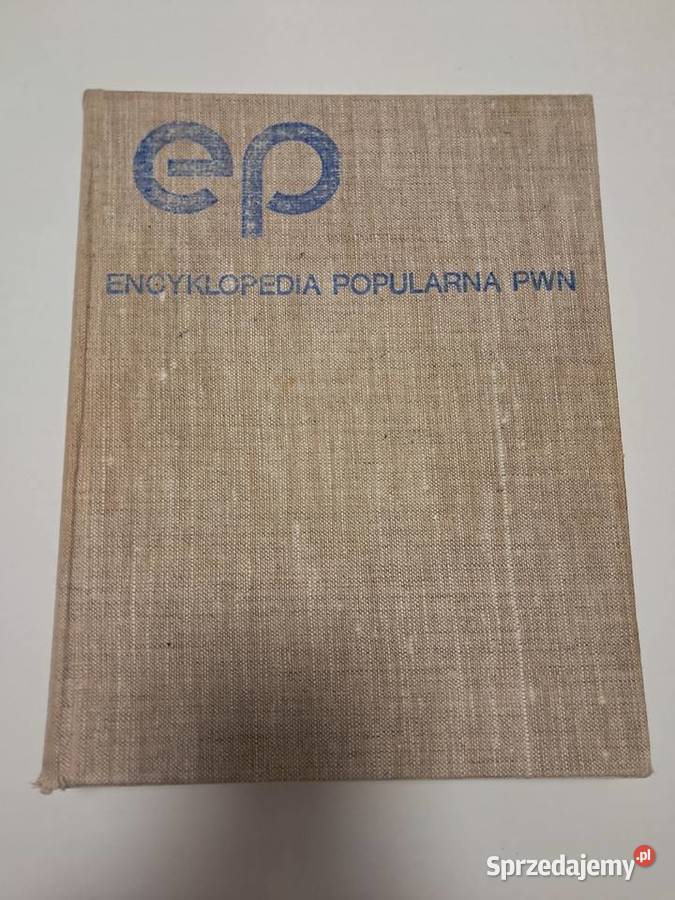 Książka Encyklopedia popularna PWN 1982 r do Kraków