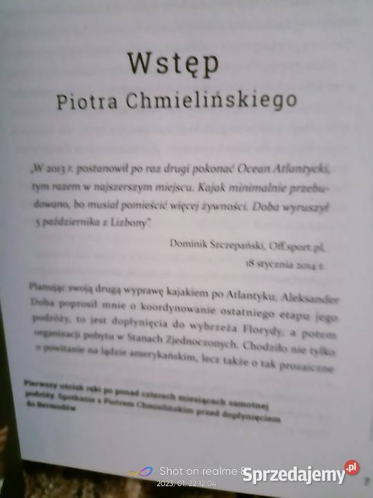 Na oceanie nie ma ciszy Szczepański książki mazowieckie Warszawa
