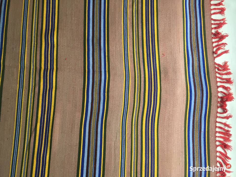 PRL nakrycie narzuta pled ładne kolory Kołobrzeg sprzedam