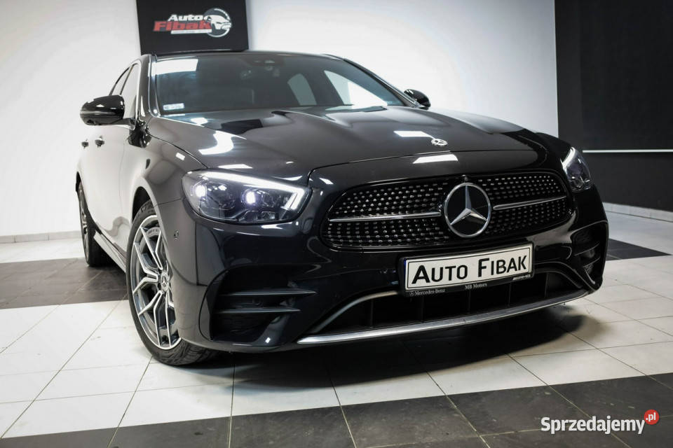 Mercedes E 220 e220d4MaticAMGSalon PolskaI światła przeciwmgielne Mercedes-Benz Konstantynów Łódzki
