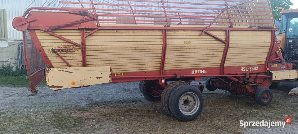 Przyczepa samozbierająca Krone Parczew