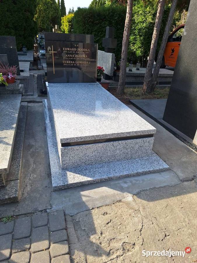 Nagrobki Pomniki Granitowe Pojedyńcze Warszawa