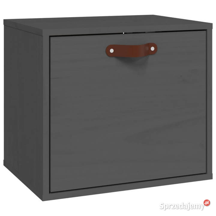 Szafka ścienna szara 40x30x35 lite drewno Warszawa