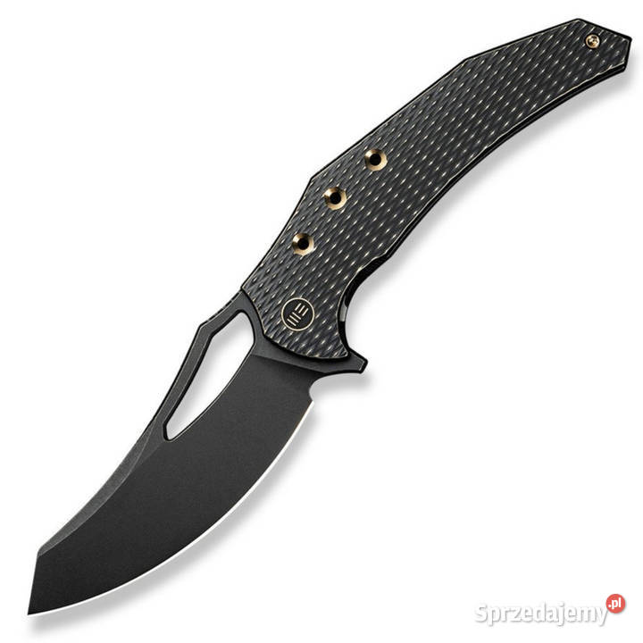 Nóż składany WE Knife Epaulette Black Titanium Warszawa