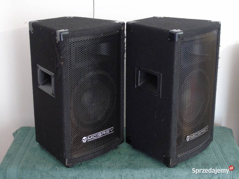Kolumny estradowe McGrey8 mocne 2x 300 wat sprzedam