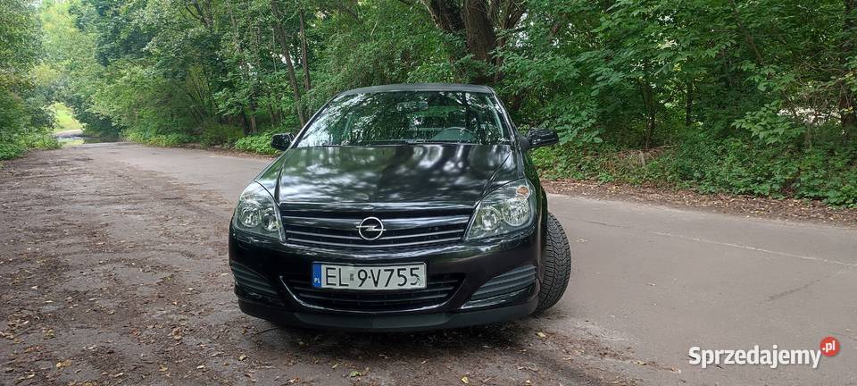Opel Astra H GTC 16 benzyna 105 2005r Klima kurtyny powietrzne Łódź