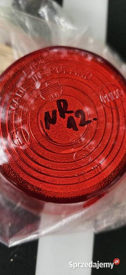 1980 12ZEM Polmo KwidzyńNowy oryginałKlosz lampy lubuskie Gorzów Wielkopolski sprzedam