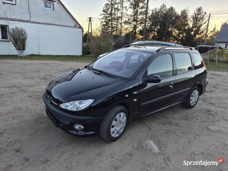Peugeot 206 SW 2004 14 benzyna wspomaganie kierownicy Rzepin