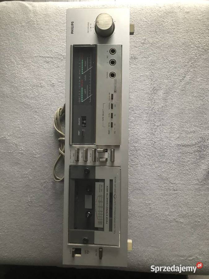 Magnetofon deck Philips F 611300 Vintage Jaworzno