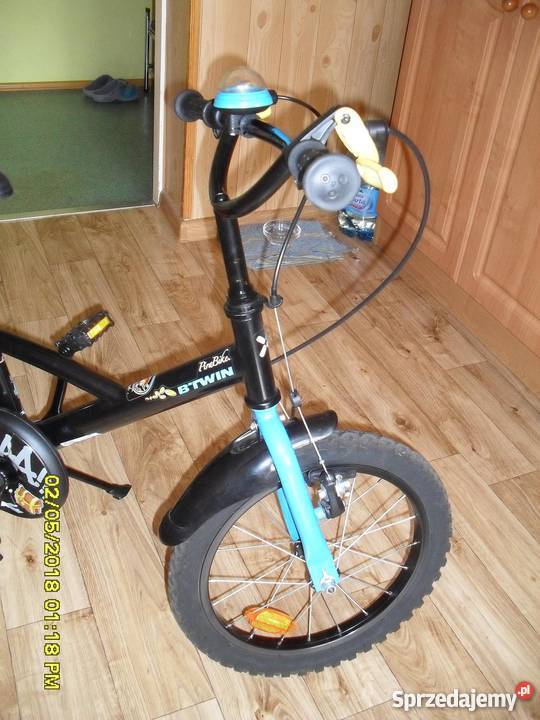 ROWER chłopca 16 Jack Pirabike BTWIN Dziecięce Poznań sprzedam