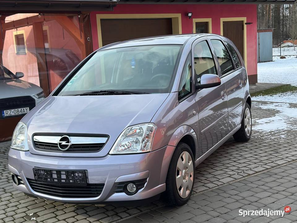 OPEL MERIVA A 16 16v Benzyna 2006 LIFT welurowa tapicerka Meriva podkarpackie Haczów
