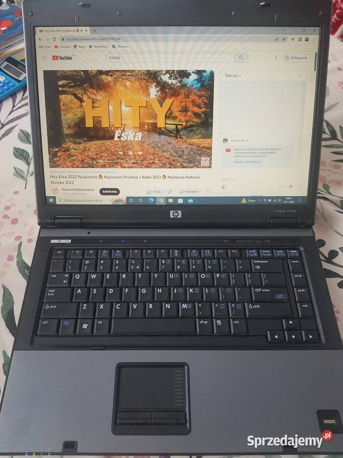 Laptop HP Compaq 6710b 2gb ram intel core 2 duo Rymanów