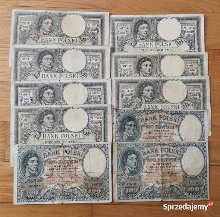 100 i 500 1919 10 Lubartów