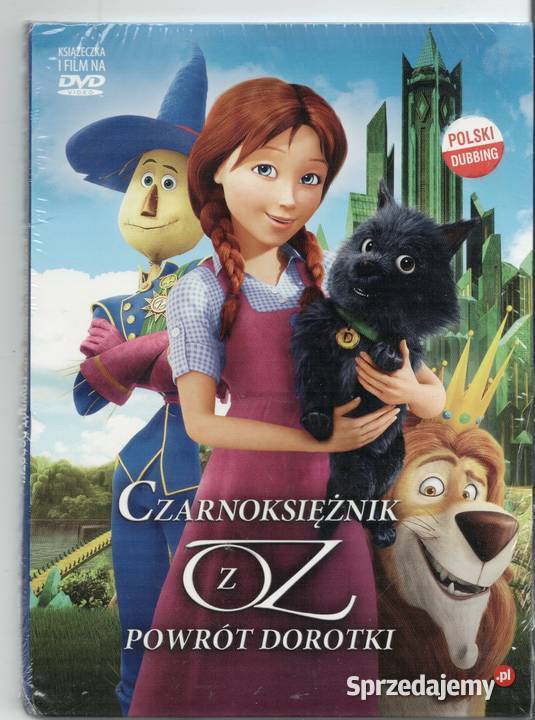 CZARNOKSIĘŻNIK Z OZ POWRÓT DOROTKI DVD KSIĄŻKA Warszawa