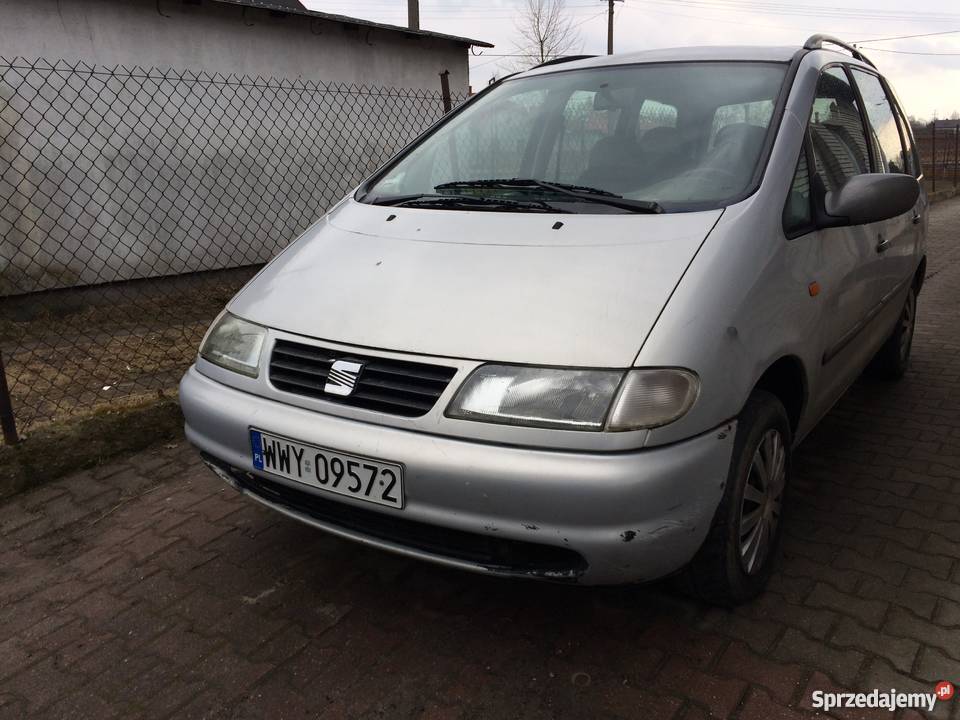 Volkswagen Sharan 19 TDI 110 Seat Alhambra 7 hak mazowieckie Wyszków sprzedam