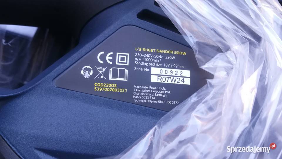 szlifierka oscylacyjna 220W Wróblik Królewski