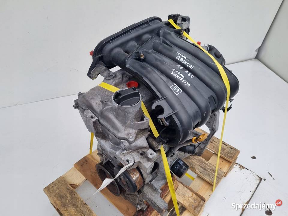 SILNIK PRAWDZIWY Nissan Qashqai 16 16V wersja na lubelskie Rudka