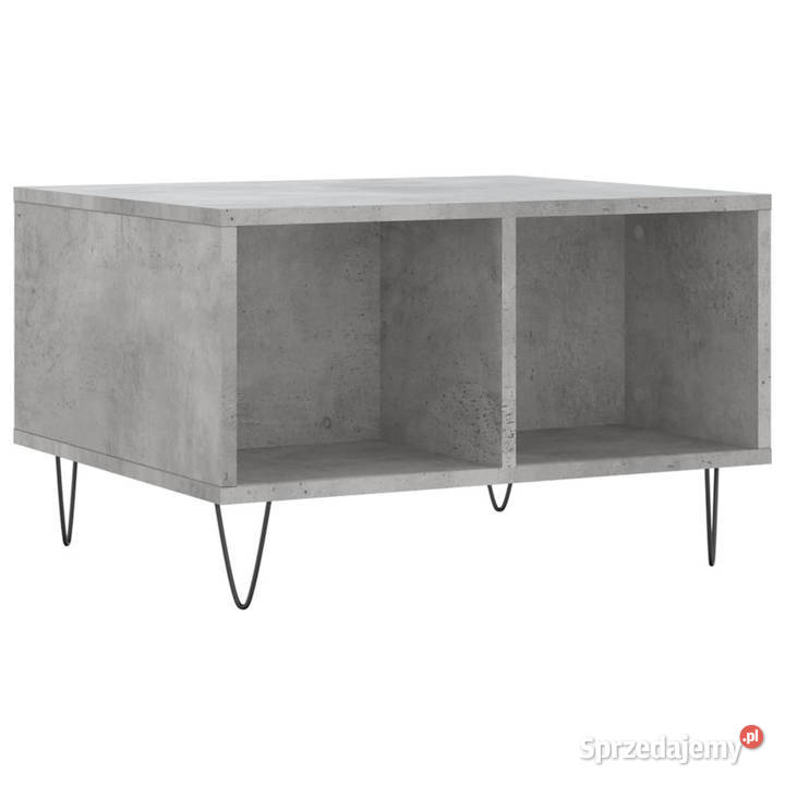 Stolik kawowy szarość betonu 60x50x365 WM830544 Warszawa
