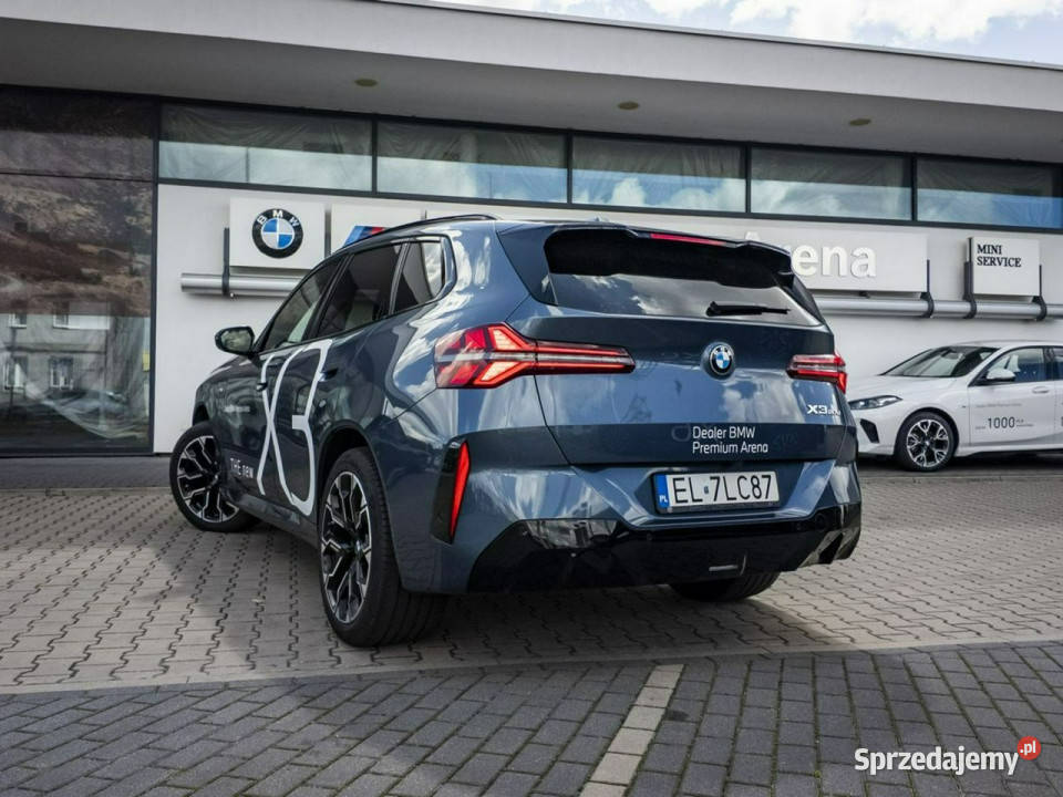 BMW X3 NOWE BMW X3 xDrive20d Demo Koła zimowe w ASR (kontrola trakcji) Łódź