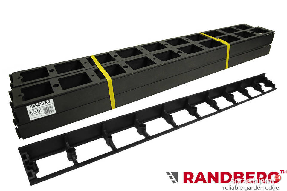 Obrzeże plastikowe BORD RANDBERG czarne 455878mm