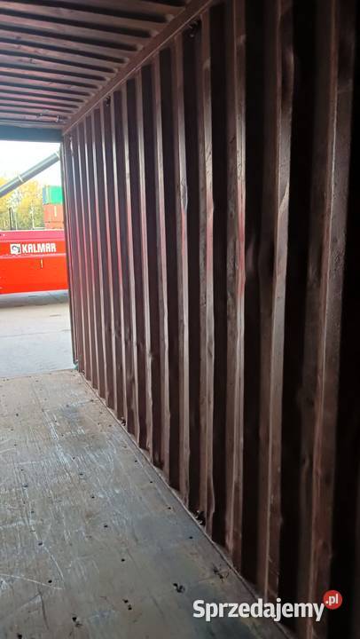 Kontener morski 20 DV 6 metrowy używany sprzedam mazowieckie Pionki