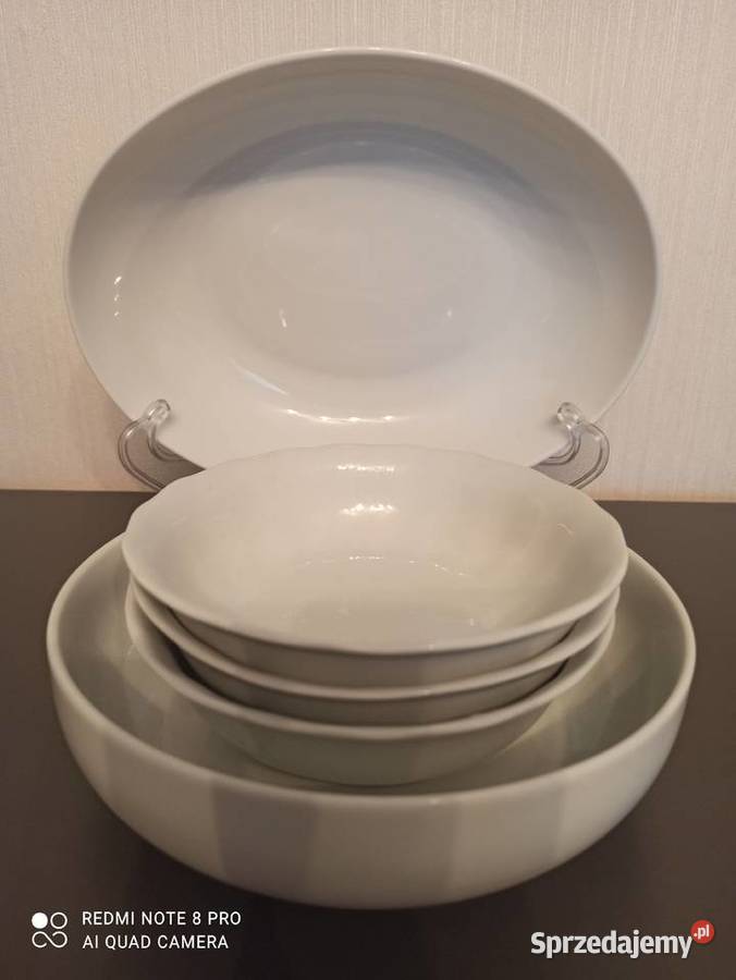 Salaterki półmiski porcelana Karolina 5 podlaskie Warpechy Stare