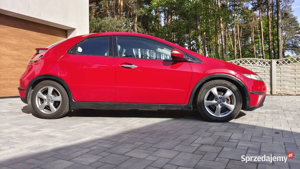 Honda Civic VIII Ufo 14 benzyna gaz LPG nieuszkodzony Ostrów Mazowiecka