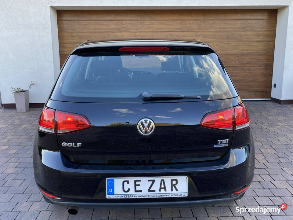 Volkswagen Golf VII 13r benzyna 5 drzwi wielofunkcyjna kierownica Konradów sprzedam