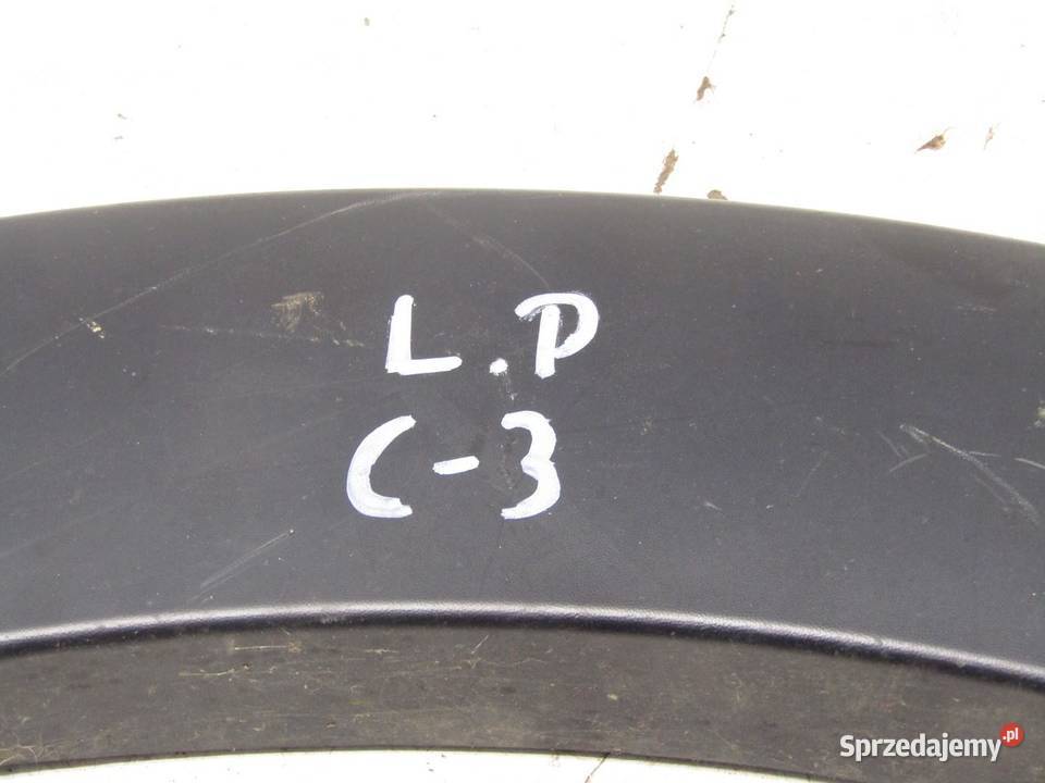 LISTWA NAKŁADKA BŁOTNIKA LEWY PRZÓD CITROEN C3 lubelskie