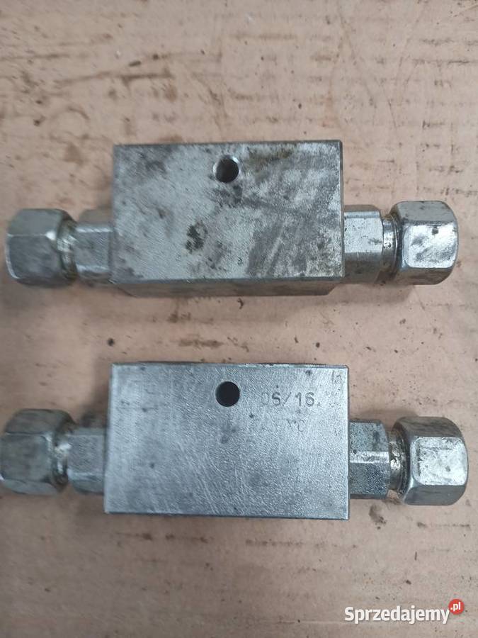 Zawór zwrotny podwójny zamek hydrauliczny Układ hydrauliczny Łódź sprzedam