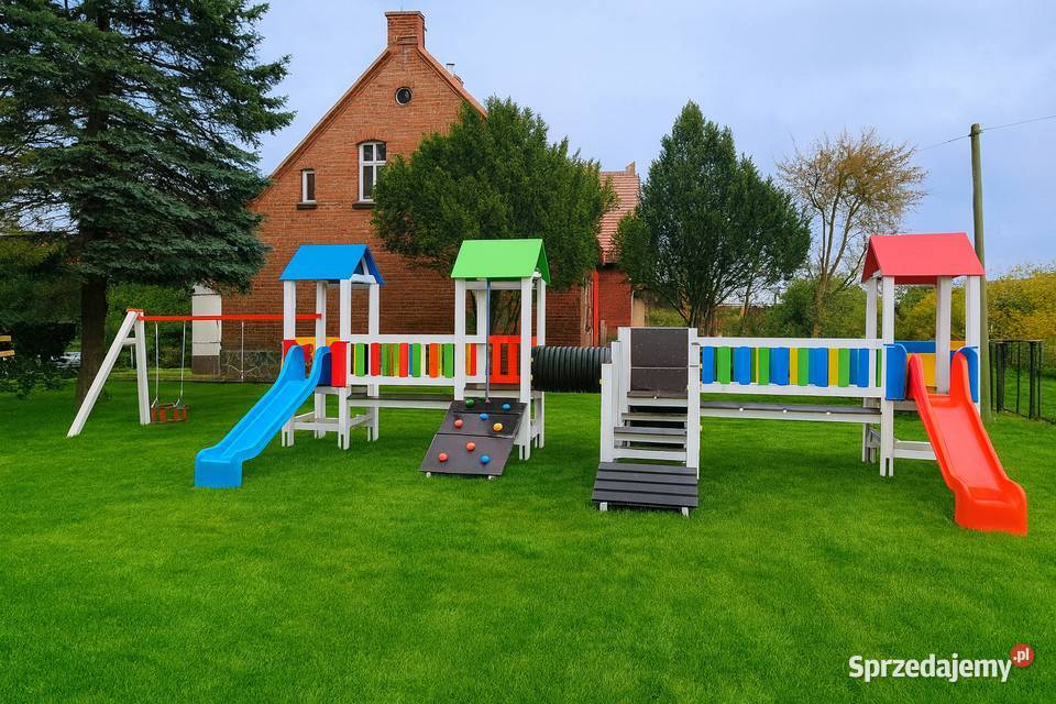 PLAC ZABAW ZESTAW ZABAWOWY ZAMEK EN 71  Marki