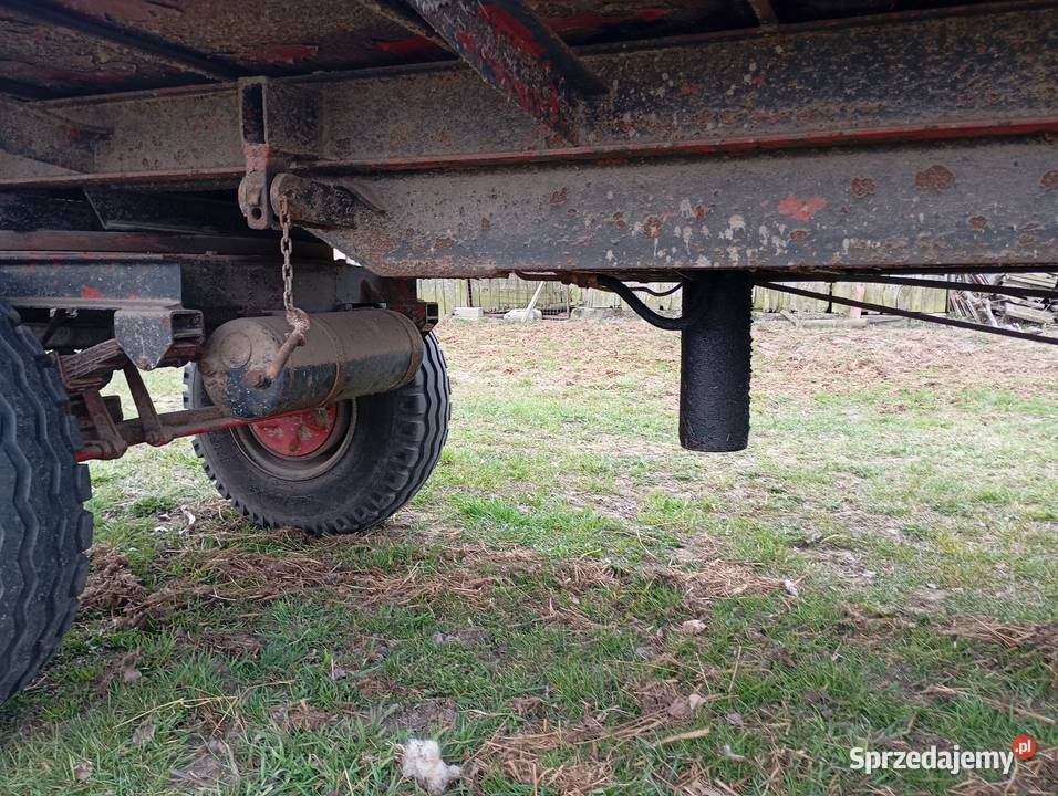 Sprzedam przyczepę trzystronna 8 ton nieuszkodzony Sieradz