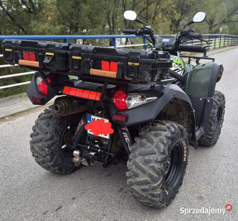 KYMCO MXU 500 ZAREJSTROWANY PLUG zarejestrowany w Polsce Kymco