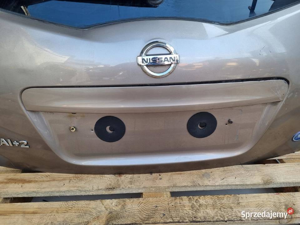 Nissan Qashqai 2 J10 LIFT TYLNA TYLNIA KLAPA osobowe Rudka