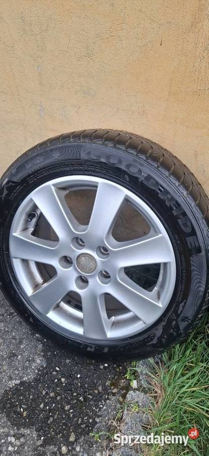 Alufelgi Borbet 5x108 Ford Focus 205 55 16 Czarne Błoto