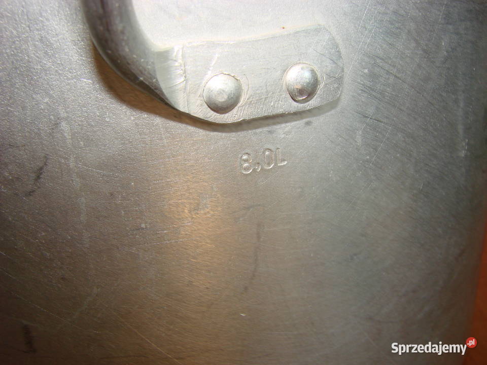 stary aluminiowy garnek 8L Pruszcz Gdański