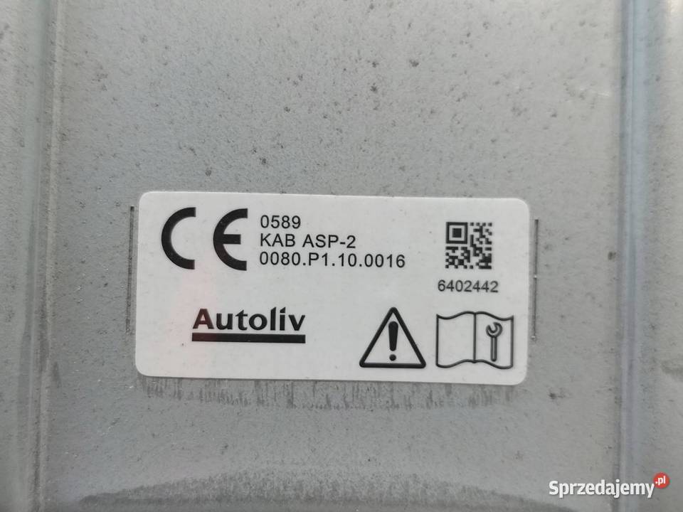 PODUSZKA POWIETRZNA AIRBAG KOLANOWA LEWA EU Rok produkcji 2017