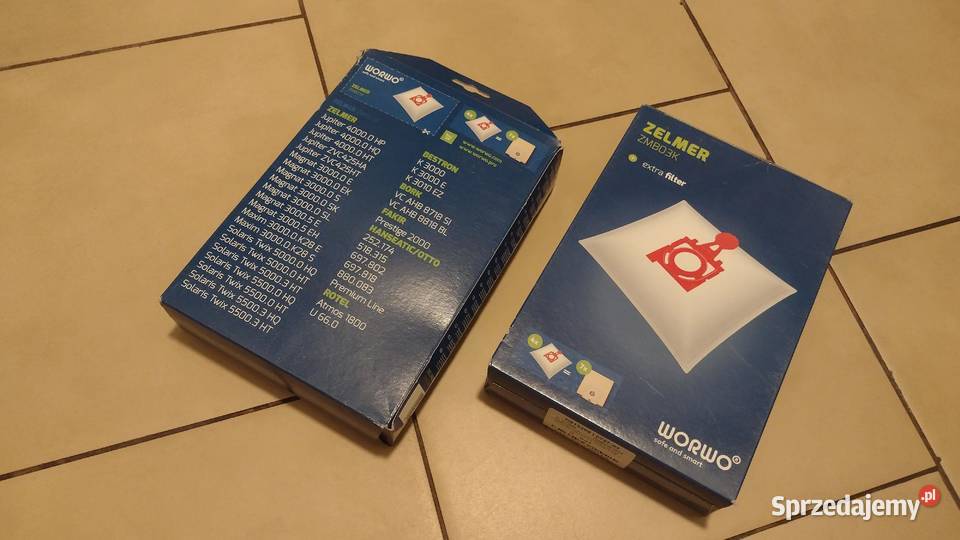 worki do odkurzacza Zelmer Jupiter Claris Magnat