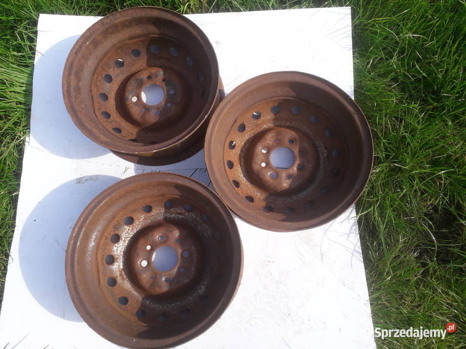 stalowe felgi 13 fabryczne do Fiat 125p Polonez