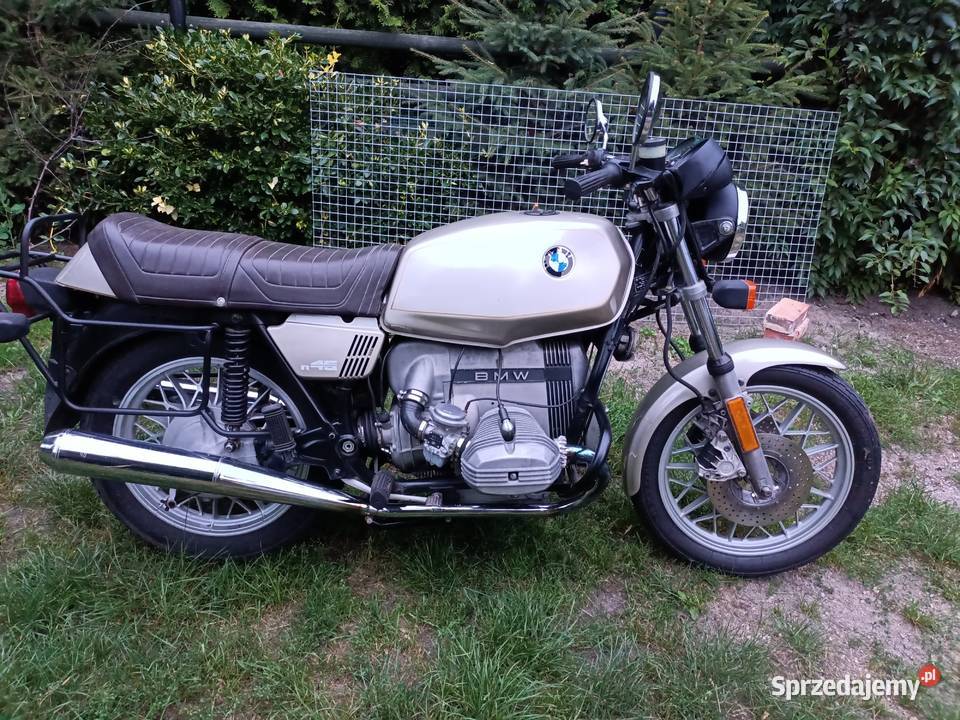BMW R 45 stary klasyk turystyczny wielkopolskie Krotoszyn