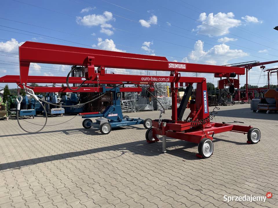 Dźwig Steinweg MK 4005 minikran wciągarka Ślesin