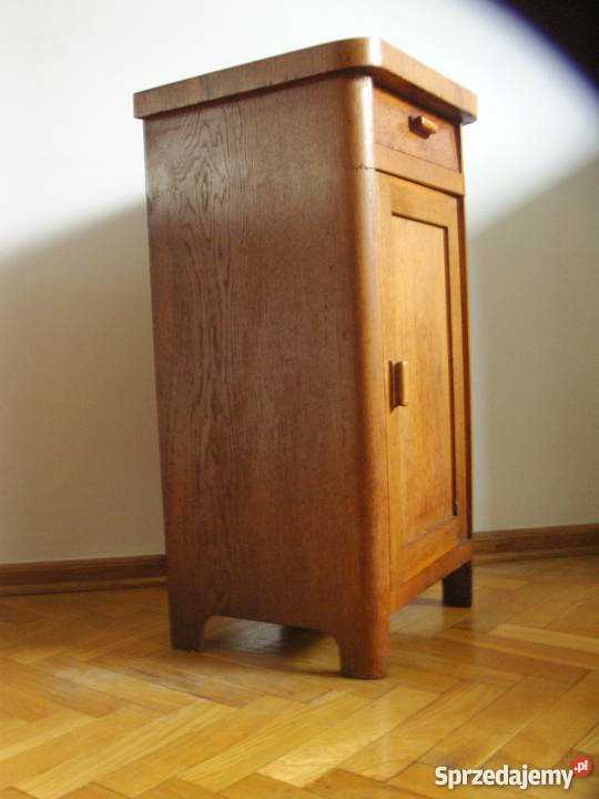 Stara szafka drewniana Art Deco vintage loft mazowieckie Warszawa