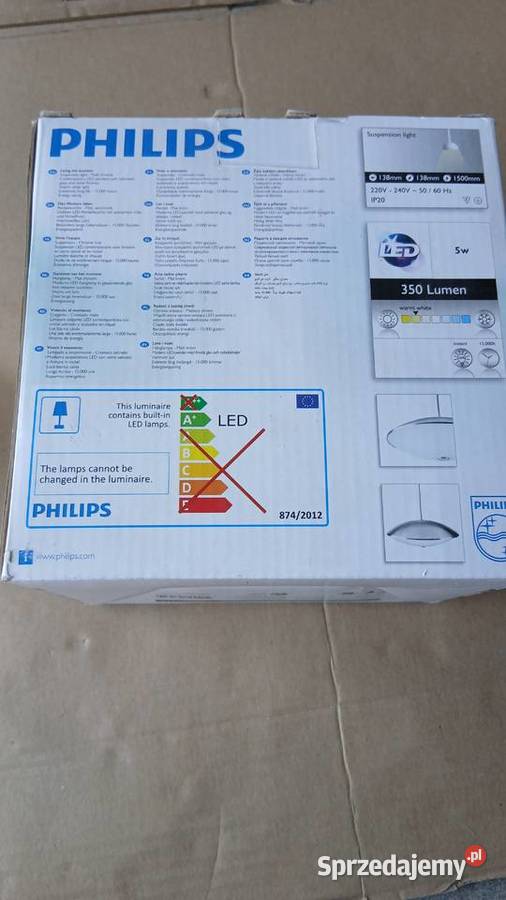 Lampa Wisząca UFO mini LED 5W Philips 409601716 Lampy wiszące mazowieckie Warszawa