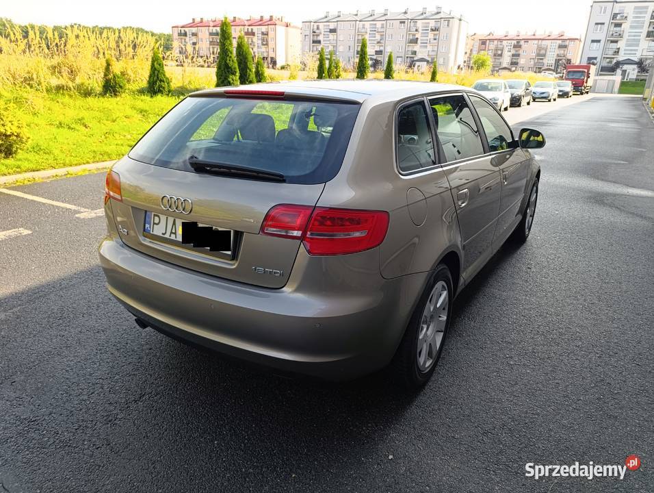 Audi A3 Sportback 16 TDI stan praktycznie ABS wielkopolskie Jarocin