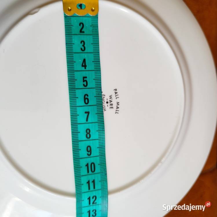 Angielska porcelana PanhardLevassor 1895 talerz Warszawa