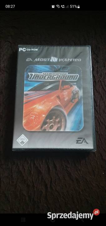 Nowa w folii gra komputerowa pc need for speed