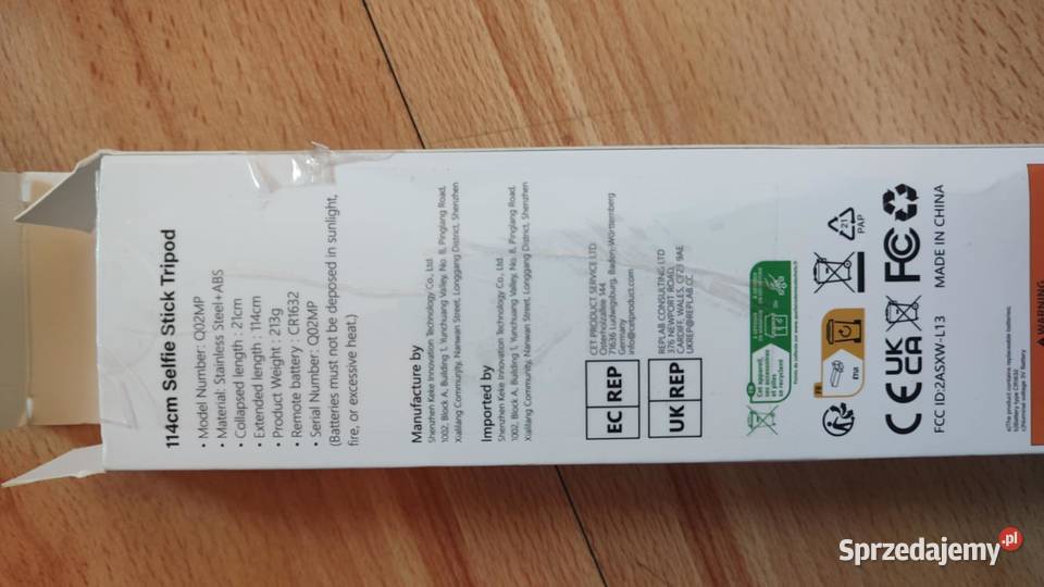 Uchwyt selfie Q02MP Selfie stick ze statywem 114 wielkopolskie Książ Wielkopolski