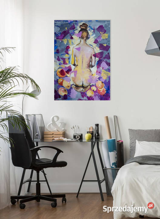 PONAD SZCZĘŚCIEM obraz na płótnie artystki A Katowice