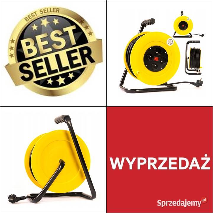 Przedłużacz na bębnie 50m MEISTER