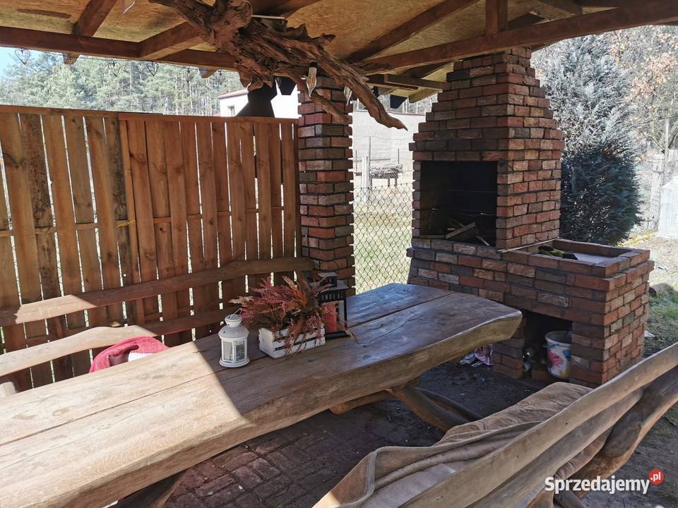 Meble dębowe do altany Kalety